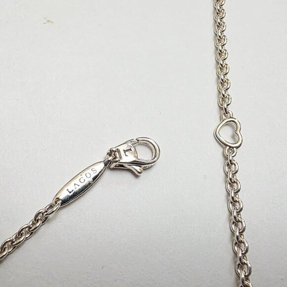 Lagos Rittenhouse Five Station White Topaz Necklace - Picture 10 of 16